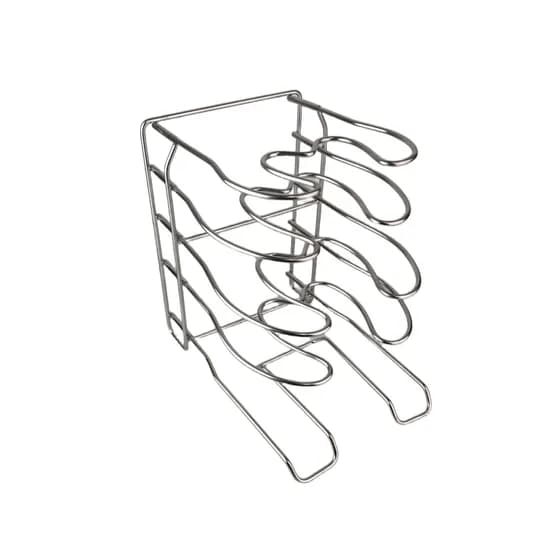 조립식 후라이팬 거치대, 5단, 실버, 325mm, 1개