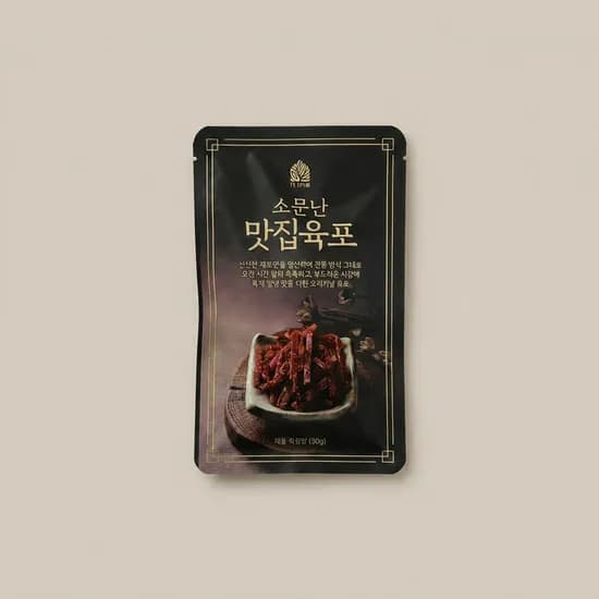 소문난맛집 부드러운 소고기 육포 기본맛 20g 5개