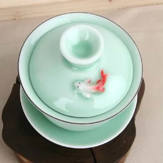 물고기 개완잔 100ml 1개