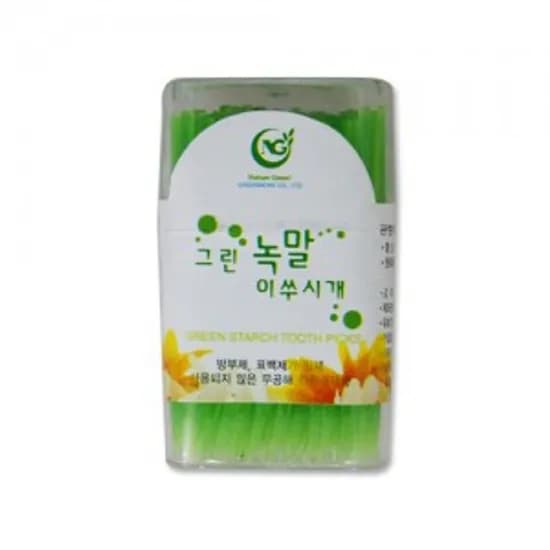 그린 녹말 이쑤시개 300개입 1개