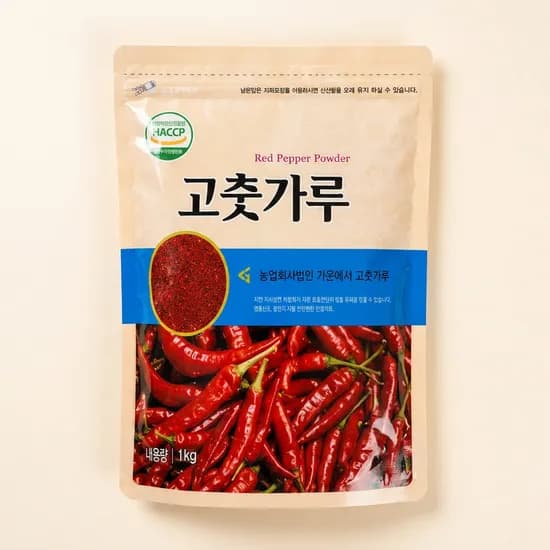 가온 한식청양 고춧가루 2.5kg 1개