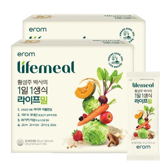 이롬 황성주 박사의 1일1생식 라이프밀 30g 28포