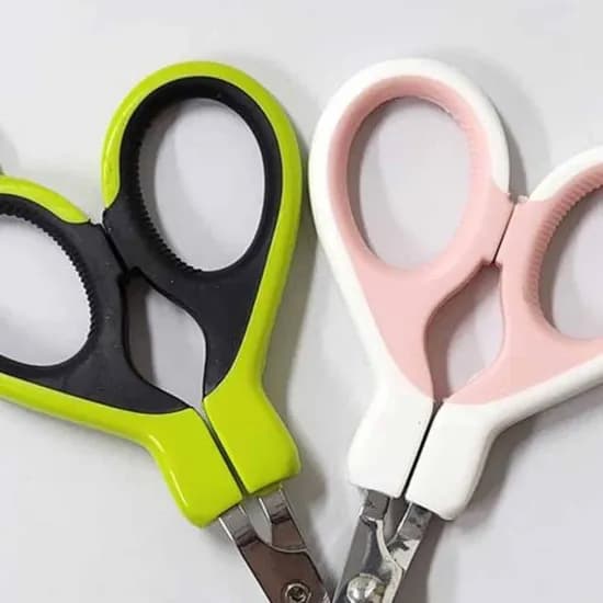 강아지 발톱깎이 고양이 셀프 손톱 가위, 랜덤색상, 1개