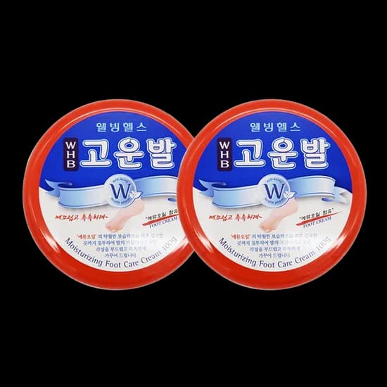 WHB 고운발 풋크림 100g 2개