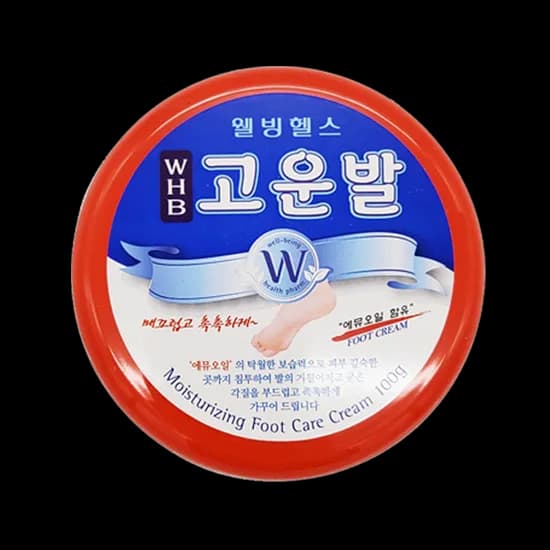 WHB 고운발 풋크림 100g 4개