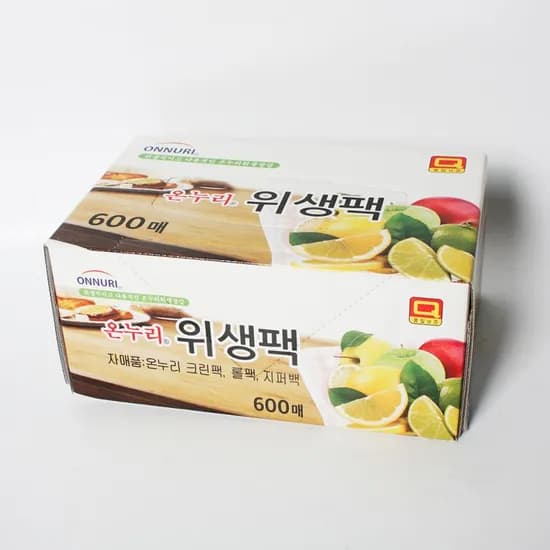 온누리 위생팩, 600매, 1개