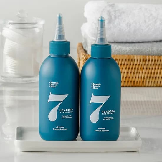 헤드스파7 파란눈 블랙 헤어팩 200ml 2개