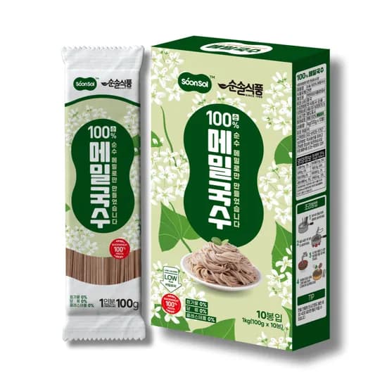 순솔 메밀국수 10개입 100g 1개