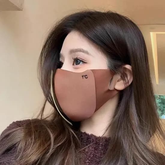 3D 입체 보온 마스크 블랙 1개