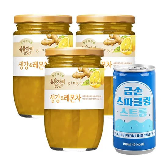 복음자리 생강레몬차 500g 3개