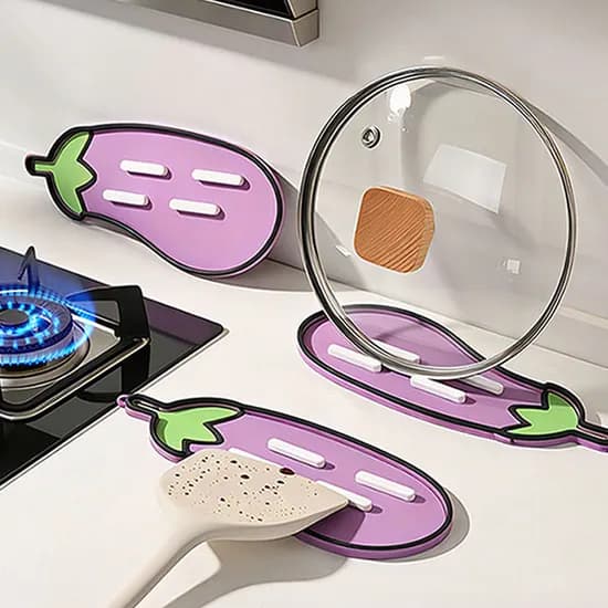야채 실리콘 주방 매직 받침대, 2개