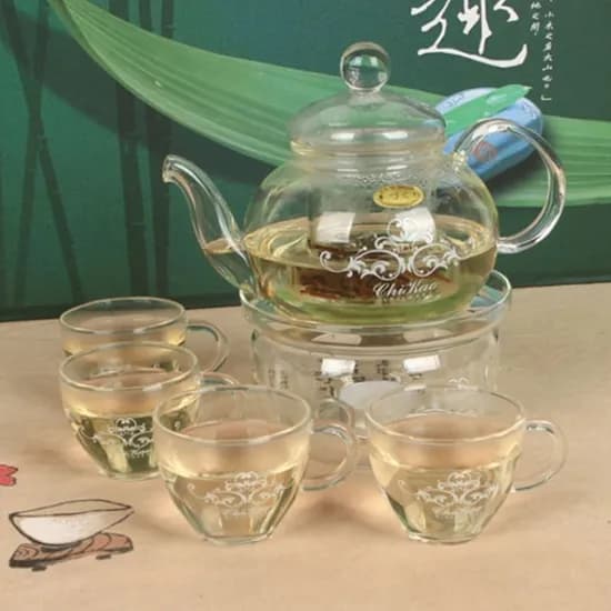 유리 다기세트 4인 600ml 1개