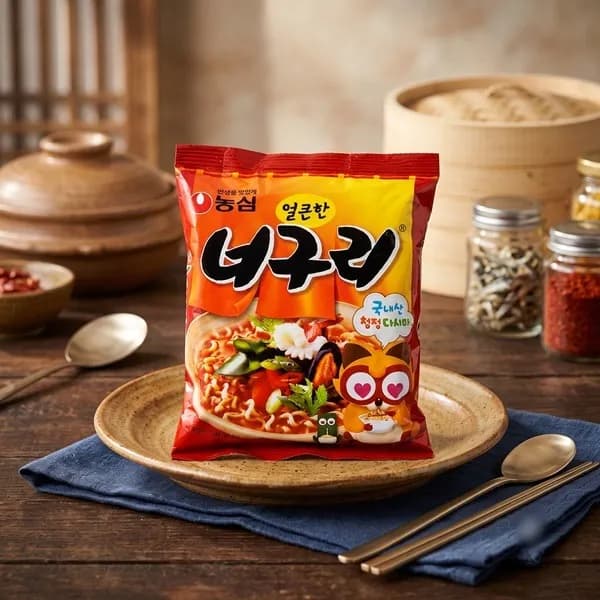 농심 얼큰한 너구리 120g 5개입 4개