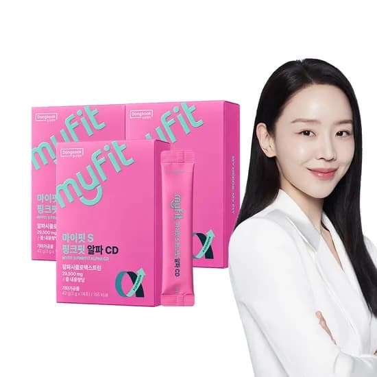 동국제약 마이핏 알파CD 분말 파인애플맛 42g 3개