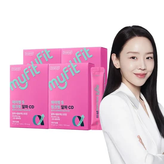 동국제약 마이핏 알파CD 분말 파인애플맛 42g 4개