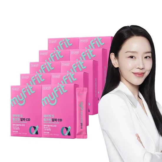 동국제약 마이핏 알파CD 분말 파인애플맛 42g 10개
