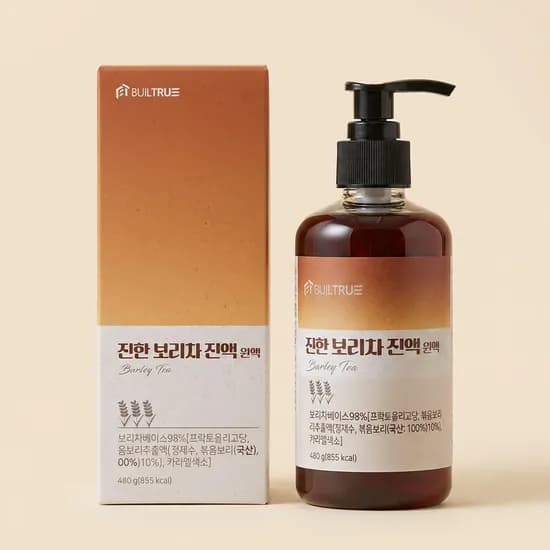빌트루 진한 보리차 진액 원액 480g 2개