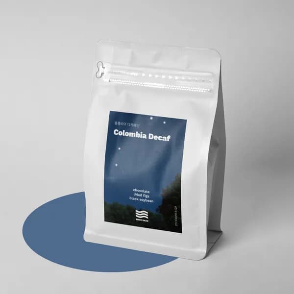 브리즈빈 콜롬비아 디카페인 원두 커피 500g