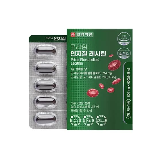 일양약품 프라임 인지질 레시틴 60정 1개