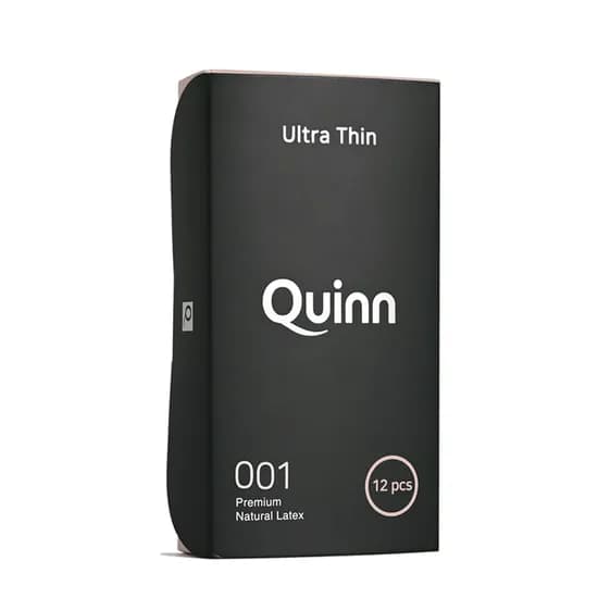 퀸 콘돔, Quin001, 리얼타이트 누드핏 울트라씬 초박형, 12개입, 3개