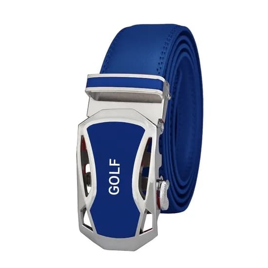 GOLF 골프 소가죽 5색 자동벨트 P855555, 네이비, 125cm, 1개
