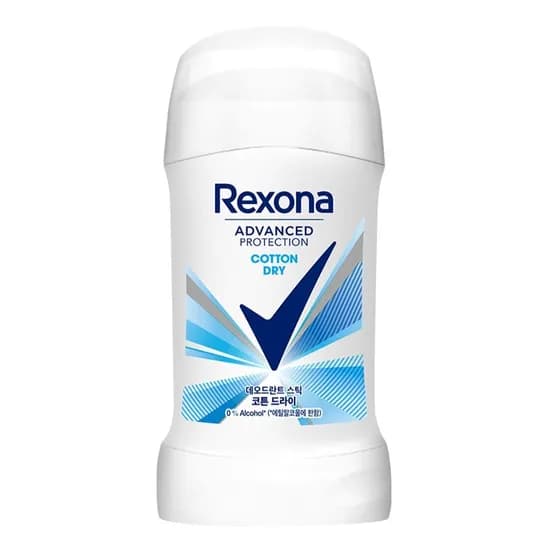 렉소나 데오드란트 스틱 코튼 드라이, 코튼, 스틱, 50ml, 4개