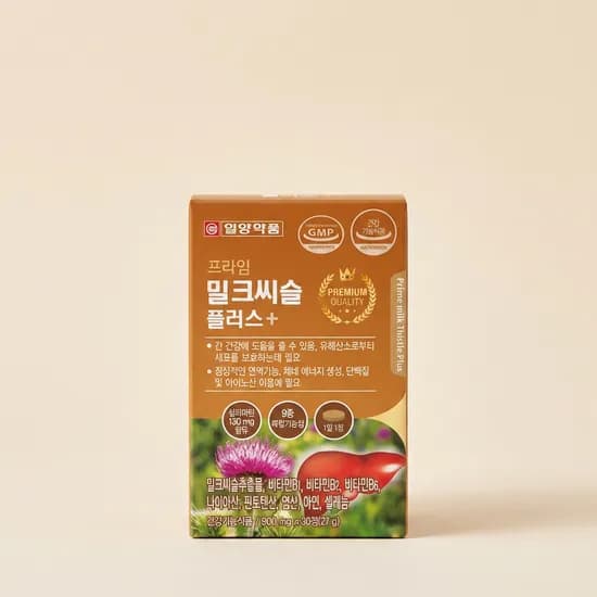일양약품 프라임 밀크씨슬 플러스 30정 4개