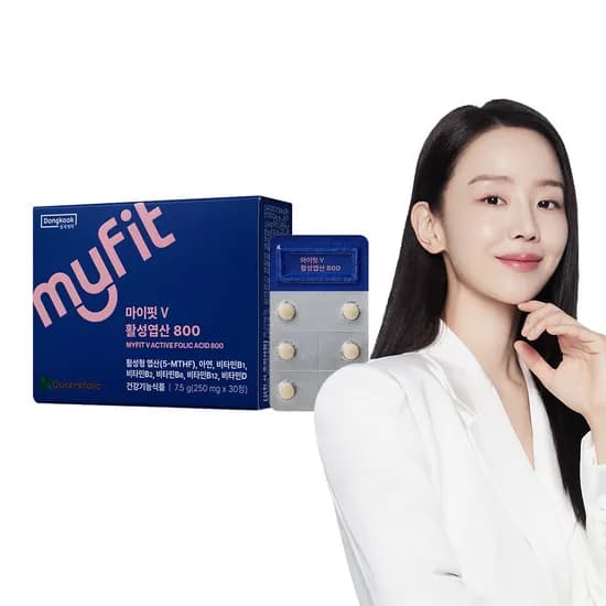 동국제약 마이핏 활성형 엽산 800 30정 1개