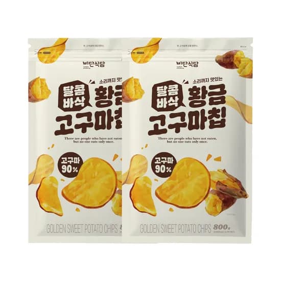 황금고구마칩 800g 2개
