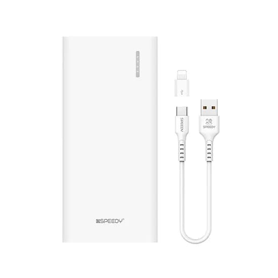 스피디 2A 보조배터리 20000mAh 10W 화이트 1개