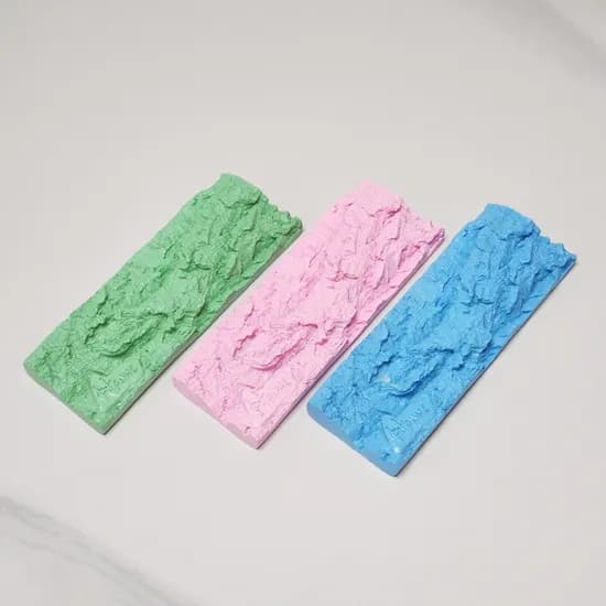 크레스티드게코 인조 코르크보드 탈피보드 은신처, 그린, 중, 1개