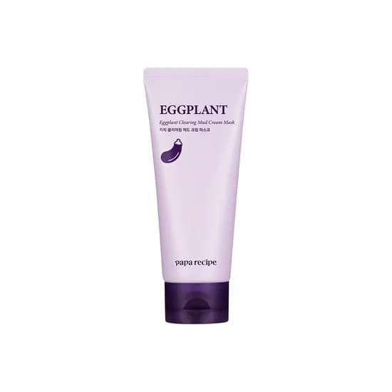 파파레서피 가지 클리어링 머드 크림 마스크, 100ml, 1개