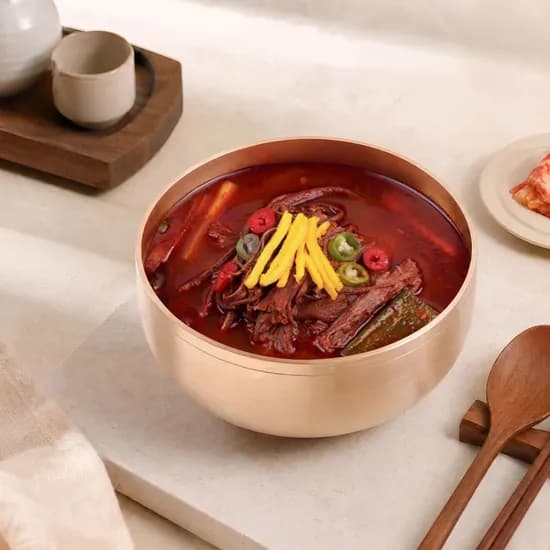 쿡앤라이프 얼큰 육개장, 600g, 5개