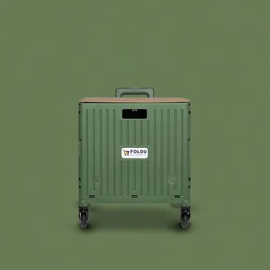 폴듀 3세대 접이식 폴딩카트 65L 카키 1개