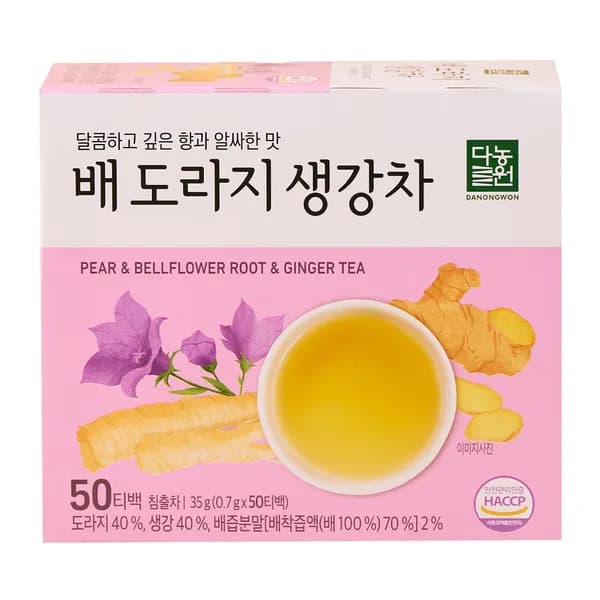 다농원 배도라지 생강차 0.7g 50개 2개