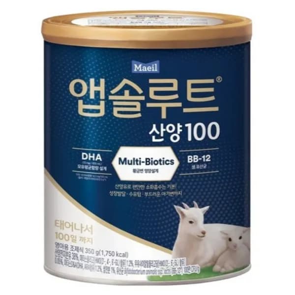 매일유업 앱솔루트 산양 100, 350g, 1개
