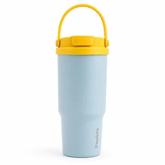 프라데라 Carry 손잡이형 텀블러 베이비블루 700ml 1개