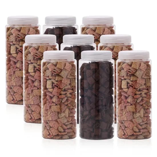 냉장고 원형 씨리얼 보관용기, 특, 1500ml, 9개입, 1개