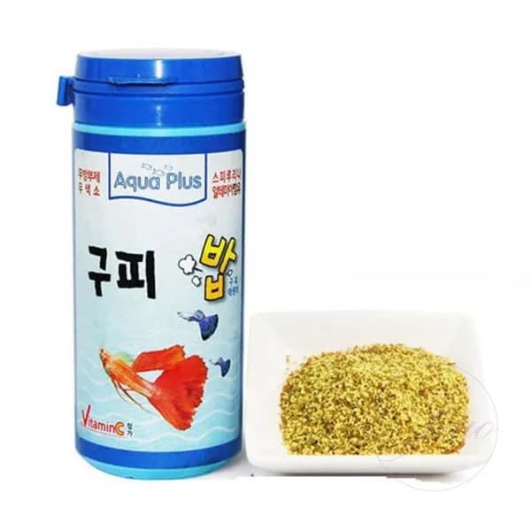 아쿠아플러스 구피밥 55g 1개
