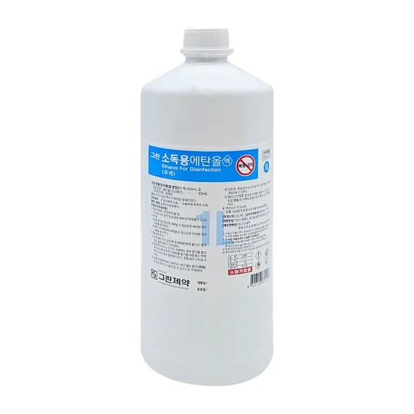 그린제약 소독용 에탄올 액 1L 1개 6,880원