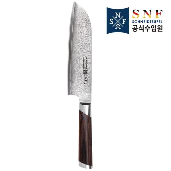 SNF Goku Damascus 산토쿠 나이프 180mm 1개 113,720원