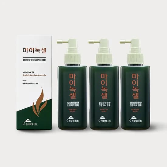 마이녹셀 인텐시브 스칼프 탈모 앰플 200ml 3개