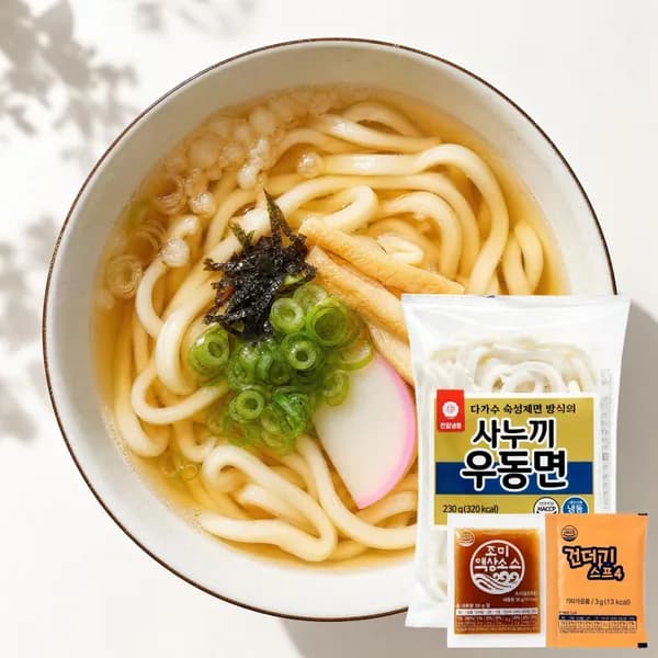 천일식품 사누끼 냉동우동 세트 230g 10세트 14,860원
