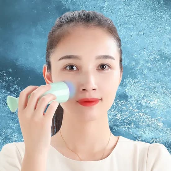 쿨링 페이스 롤러, 럭셔리 화이트, 1개