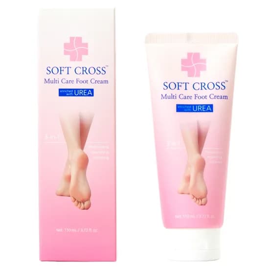 소프트크로스 유리아 풋크림, 우레아, 110ml, 2개