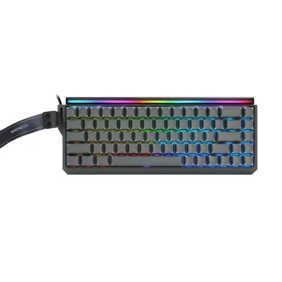 지클릭커 MagneonX 8K 래피드트리거 자석축 게이밍 기계식 키보드 XRT68 스페이스엑스 레이저자몽축 37g 1개