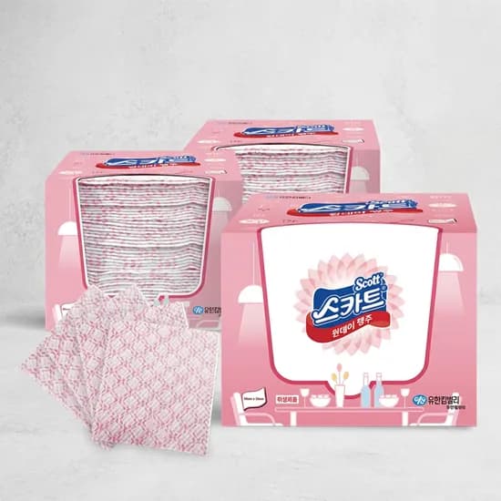 스카트 원데이 행주, 30매, 1개