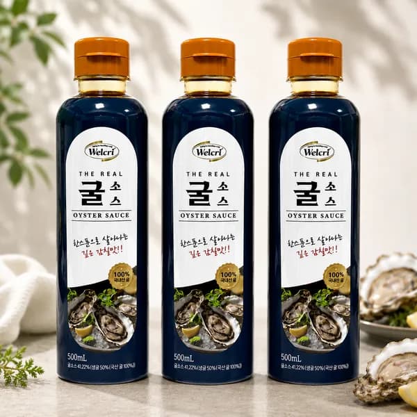 웰크리 굴소스 500ml 3개 11,040원