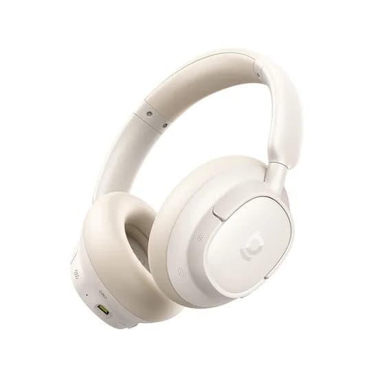 베이스어스 노이즈 캔슬링 블루투스 헤드폰 Bass BH1 NC Lite, 화이트, 50개, 1개