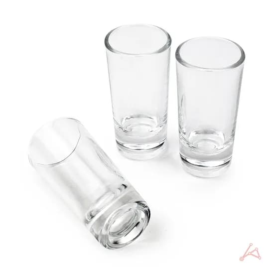 유리 양주잔, 3개입, 1개